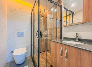 Трехкомнатная квартира с дизайнерским интерьером, 95м² с отличной локацией в Махмутларе, Алания ID-16590 фото-15