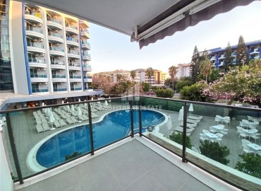 Bright furnished apartment for residence permit, 2+1, 150 meters from the sea, in the very center of Alanya ID-16596 фото-18