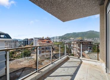 Two bedroom apartment, 84 m², with mountain views in a new residence with facilities in the Oba area, Alanya ID-16605 фото-13