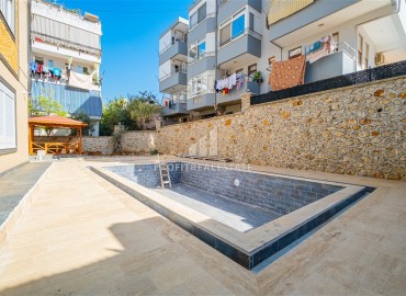 Two bedroom apartment, 84 m², with mountain views in a new residence with facilities in the Oba area, Alanya ID-16605 фото-18