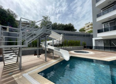 Ready to move in, 1+1 apartment, in a new residence with a winter pool in Avsallar, Alanya ID-16606 фото-11