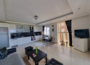 Furnished apartment 1+1 with sea views, 500 meters from the beach, in a residence with extensive facilities, Avsallar, Alanya ID-16610 фото-3