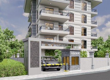 Linear and two-level apartment in installments from the developer, 50-180m², in a residence with facilities, Oba, Alanya ID-16611 фото-4