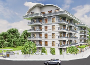 Linear and two-level apartment in installments from the developer, 50-180m², in a residence with facilities, Oba, Alanya ID-16611 фото-6