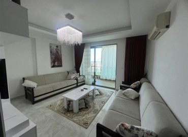 View furnished one-bedroom apartment, 75m² in an elite residence in Mahmutlar, Alanya ID-16612 фото-2