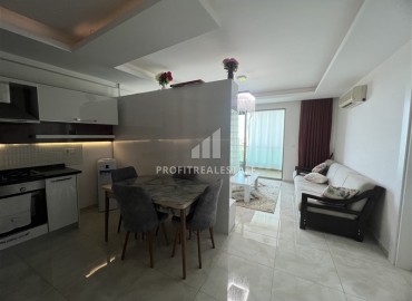 View furnished one-bedroom apartment, 75m² in an elite residence in Mahmutlar, Alanya ID-16612 фото-7