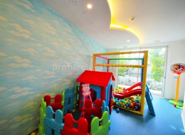 Квартира планировки 1+1 в новом и элитном комплексе с крытым бассейном, турецкой баней, детской игровой комнатой на высоком этаже ID-1286 фото-16