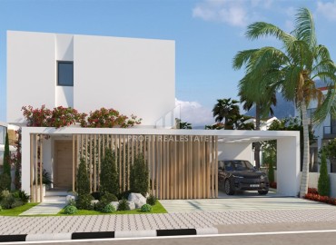 Stylish modern villas from the developer, 3+1 and 4+1, with individual pools, Karshiyaka, Northern Cyprus ID-16628 фото-14