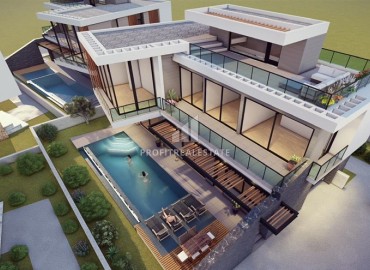 Premium four-bedroom villas with private facilities from the developer, Alsancak, Northern Cyprus ID-16630 фото-11