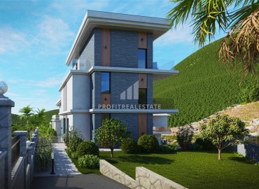 Luxurious modern 3+1 villas with own facilities in installments from the developer, Alanya ID-16631 фото-12