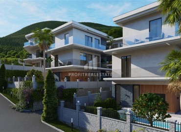 Luxurious modern 3+1 villas with own facilities in installments from the developer, Alanya ID-16631 фото-16