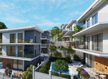 Luxurious modern 3+1 villas with own facilities in installments from the developer, Alanya ID-16631 фото-17