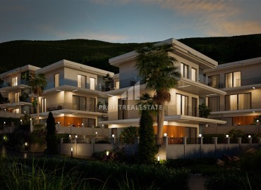 Luxurious modern 3+1 villas with own facilities in installments from the developer, Alanya ID-16631 фото-20