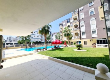 Apartment 1+1 unfurnished, with a equipped kitchen and a glazed balcony in a residence with facilities, Hurma, Antalya ID-16640 фото-15