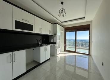 View apartment 3+1 with sea views, unfurnished, suitable for citizenship, Alanya ID-16648 фото-5