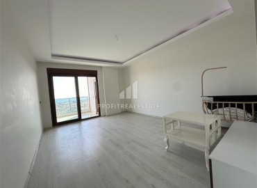 View apartment 3+1 with sea views, unfurnished, suitable for citizenship, Alanya ID-16648 фото-11