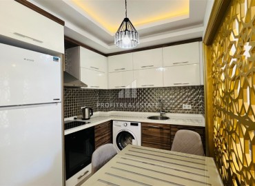 Furnished 1+1 apartment with a stylish design, in a low-rise residential residence with facilities, Kemer, Antalya ID-16650 фото-5