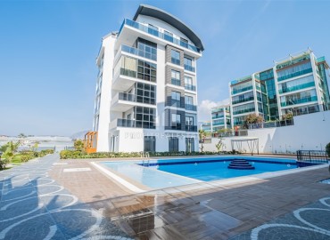 Новая трехкомнатная квартира, 100м², в комплексе премиум класса в Каргыджаке, в 1200м от моря, Алания ID-16655 фото-1
