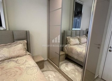 Современно меблированная квартира 1+1, 55м², в комплексе с инфраструктурой в 350 метрах от моря, Оба, Аланья ID-16657 фото-17