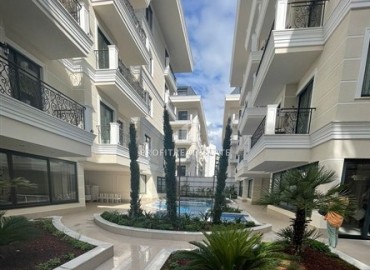 Modern furnished 1+1 apartment, in a new residential residence, 300 meters from the Mediterranean Sea in the center of Alanya ID-16659 фото-1