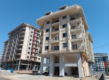 Inexpensive new one bedroom apartment, unfurnished, fully finished, in a new building with facilities, Mahmutlar, Alanya ID-16661 фото-11