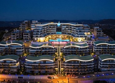 View apartment of hotel type 1+1, in a fashionable residential residence with the facilities of a luxury hotel, Konakli, Alanya ID-16667 фото-10