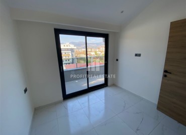 New two-level apartment 2+1, unfurnished, in a residence with developed facilities in Oba, Alanya ID-16670 фото-17