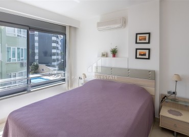 Bright 2+1 apartment near the sea, with a glazed balcony and heated bathroom floors, Oba, Alanya ID-16671 фото-7