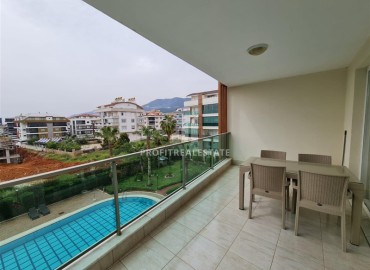 Spacious furnished apartment in light colors, suitable for obtaining a residence permit, Oba, Alanya ID-16672 фото-15