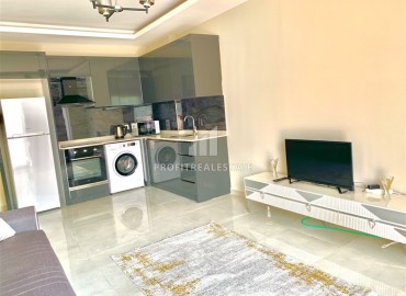 One bedroom apartment, 65m², furnished, in a residence with facilities, in Mahmutlar area, Alanya ID-16680 фото-4