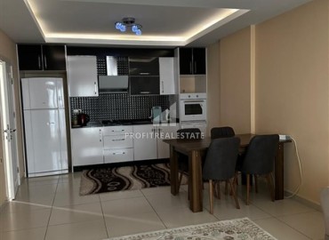 Furnished apartment 1+1, 75m², with high rental potential in an elite residence in Mahmutlar, Alanya ID-16683 фото-3