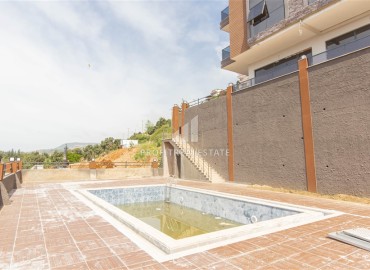 Ready to move in, one bedroom apartment, 45m², in a new residence with a swimming pool in the center of Alanya ID-16691 фото-12