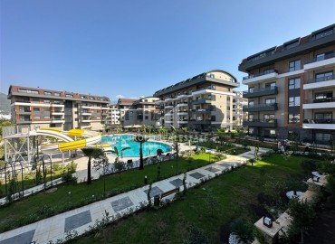 Unfurnished one bedroom apartment in a new residential residence with facilities, Oba, Alanya ID-16692 фото-11