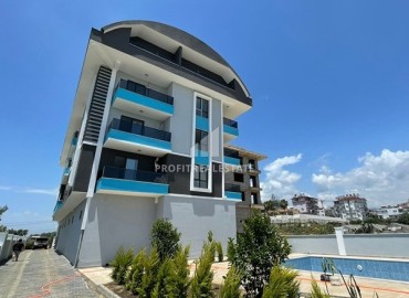 One-bedroom apartment, fully finished, unfurnished, in a new building with facilities in Payallar, Alanya ID-16700 фото-1