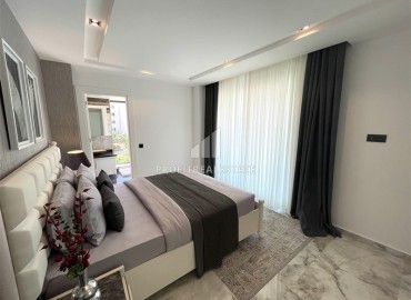 Elegant three bedroom apartment for Turkish passport, sea view, 150 meters from the beach, Kargicak, Alanya ID-16702 фото-9