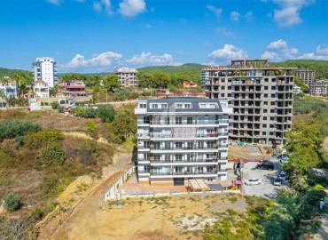 inexpensive cozy furnished apartment 1+1, in a new residence with facilities, Avsallar, Alanya ID-16710 фото-12