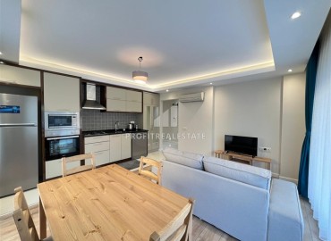 Furnished 1+1 apartment with a modern interior and a private garden terrace, Lara, Antalya ID-16720 фото-2