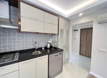 Furnished 1+1 apartment with a modern interior and a private garden terrace, Lara, Antalya ID-16720 фото-8