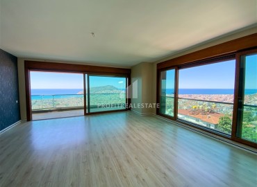 View apartment 3+1 with separate kitchen, 145m², in Alanya Hasbahce area, with the possibility of obtaining citizenship ID-16721 фото-3