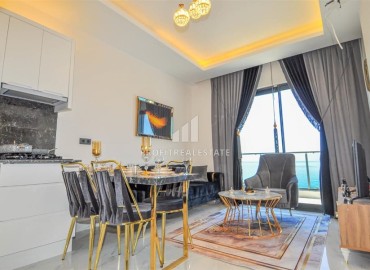 New furnished one bedroom apartment, 50m², with stunning sea views in Kargicak, Alanya ID-16728 фото-2