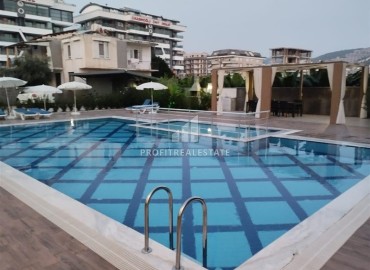 New furnished one bedroom apartment, 50m², with stunning sea views in Kargicak, Alanya ID-16728 фото-14