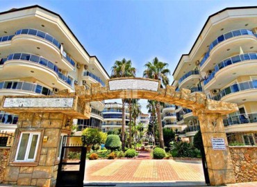 Cozy two bedroom apartment, 110m, with large glazed balconies, in an excellent residence in Oba, Alanya ID-16731 фото-1