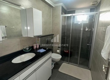 Cozy two bedroom apartment, 110m, with large glazed balconies, in an excellent residence in Oba, Alanya ID-16731 фото-14