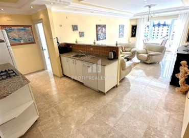 Charming furnished apartment with sea views, 2+1, 300 meters from the sea, in a residence with a swimming pool, in the center of Alanya ID-16735 фото-5