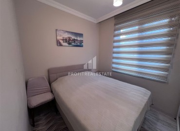 Inexpensive cozy furnished apartment 1+1 250 meters from the sea, with a glass balcony, Mahmutlar, Alanya ID-16746 фото-6