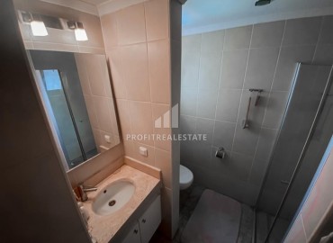 Two bedroom furnished apartment for a residence permit, with an interior in light colors and a glazed balcony, Cikcilli, Alanya 16760 ID-16760 фото-14