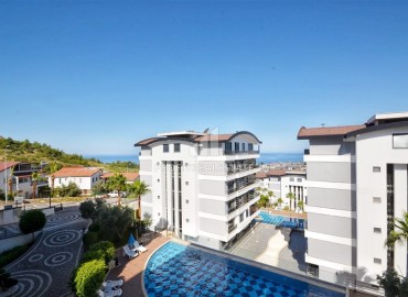 Spacious view two bedroom apartment, 105m², in an elite residence in Kargicak, Alanya ID-16763 фото-18