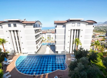 Spacious view two bedroom apartment, 105m², in an elite residence in Kargicak, Alanya ID-16763 фото-19