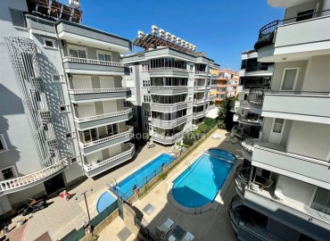 Spacious furnished apartment 2+1, 120 m², 300 meters from the sea, in a cozy residence with a swimming pool, Oba, Alanya ID-16764 фото-16