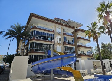 Two bedroom furnished apartment near the sea, in a residential residence with facilities, Oba, Alanya ID-16765 фото-1